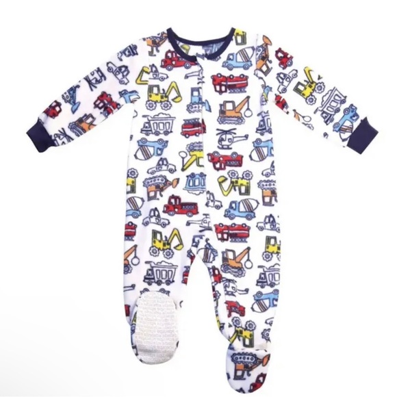 Absorba Kids' 2-pack Fleece Blanket Sleeper Trucks etc. ๐ป๐๐๐ - Picture 7 of 9